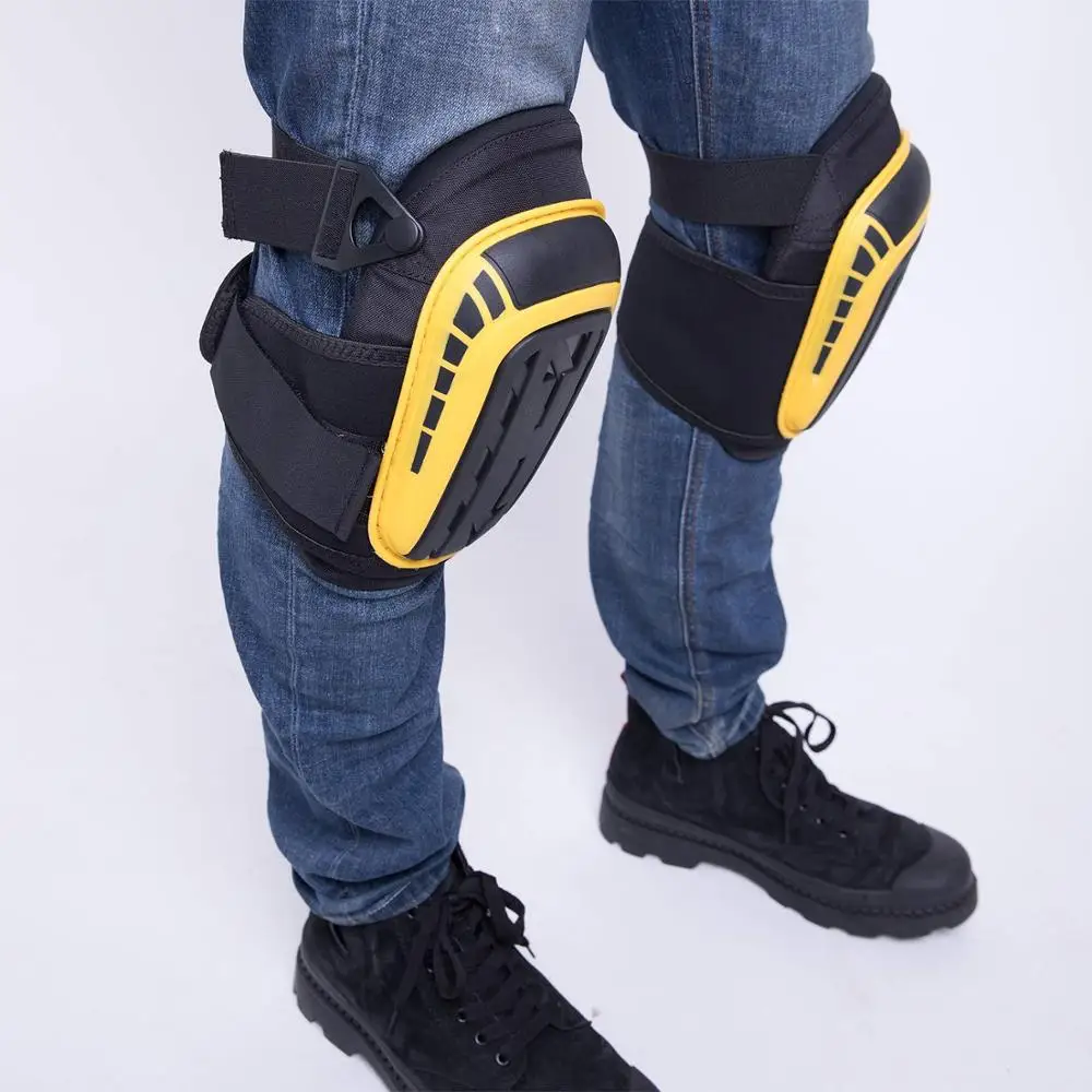 Gel Knee Pads For Work & Gardening  Heavy Duty Professional Knee Pad with EVA Foam&GEL Cushion For Construction Concrete