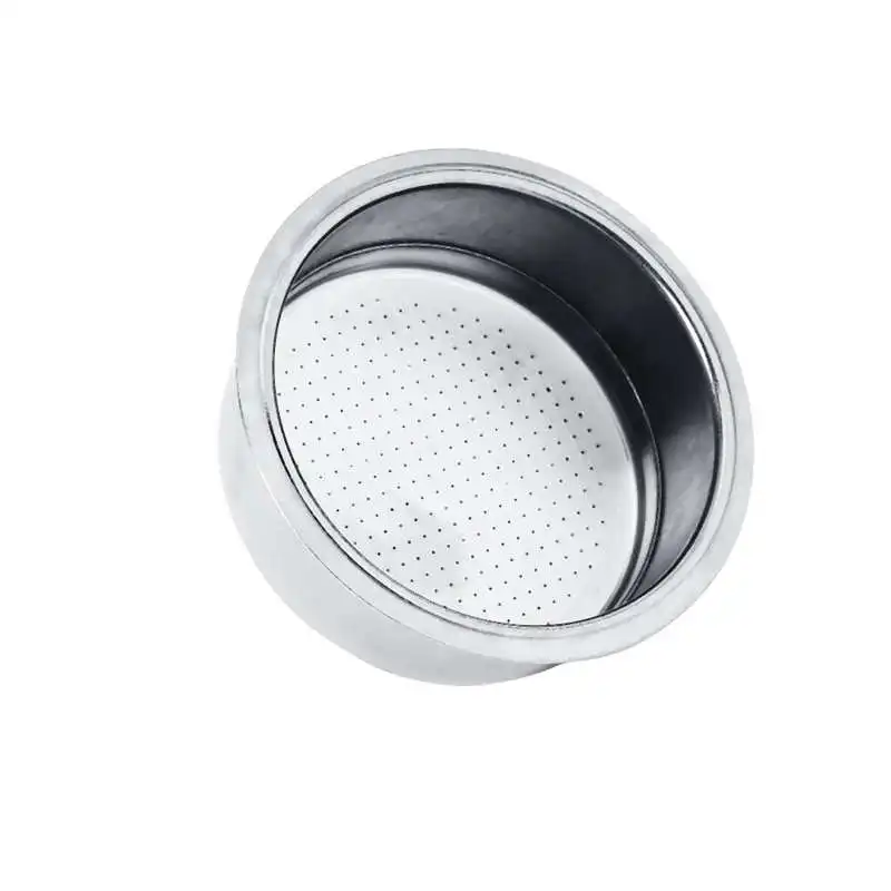 Stainless Steel 2 Cup Pressurized Coffee Filter Basket Strainer Coffee Maker Accessories Home Kitchen Coffee Machine Filters