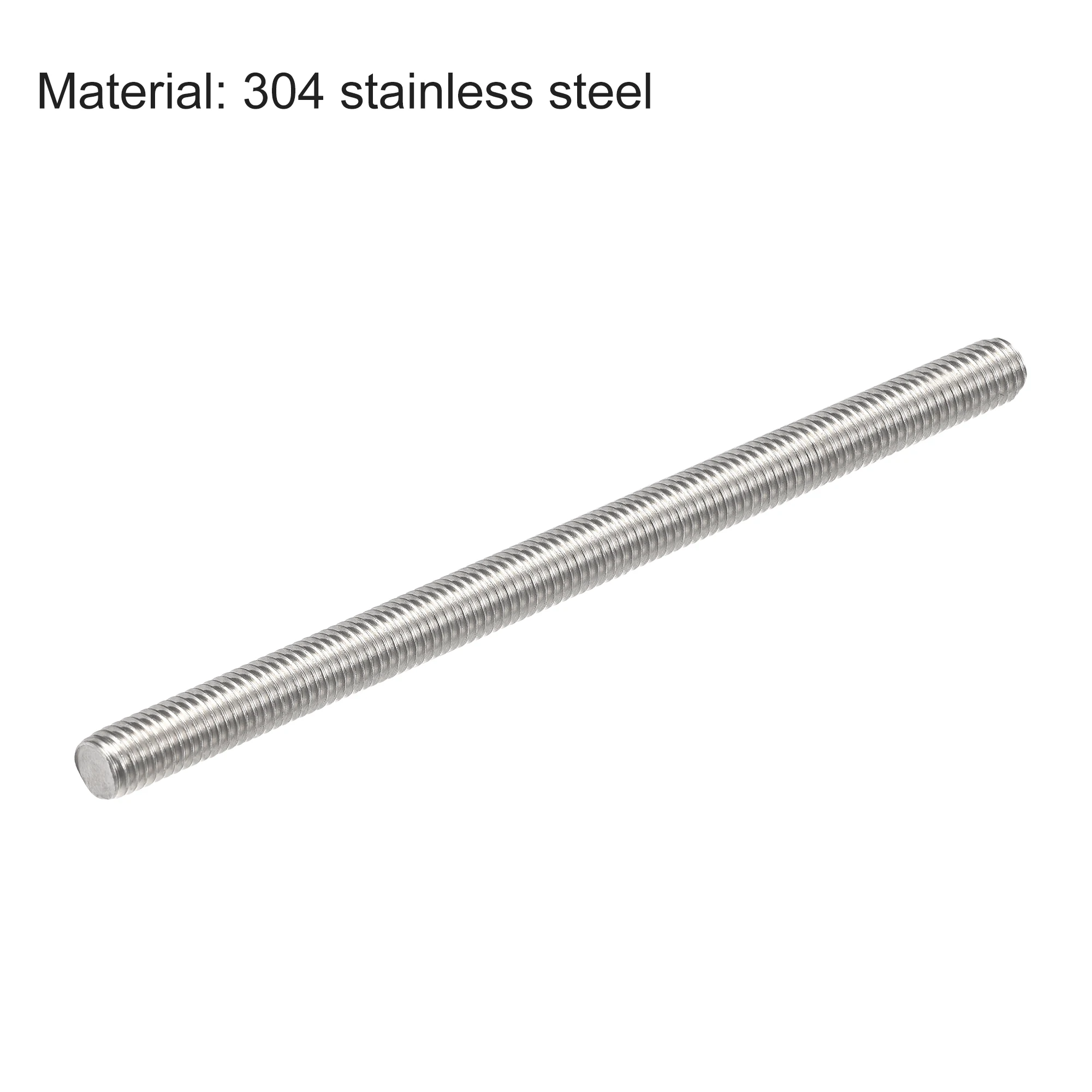 

Uxcell M12 x 200mm Fully Threaded Rod 304 Stainless Steel Right Hand Threads for Assembly Fastening