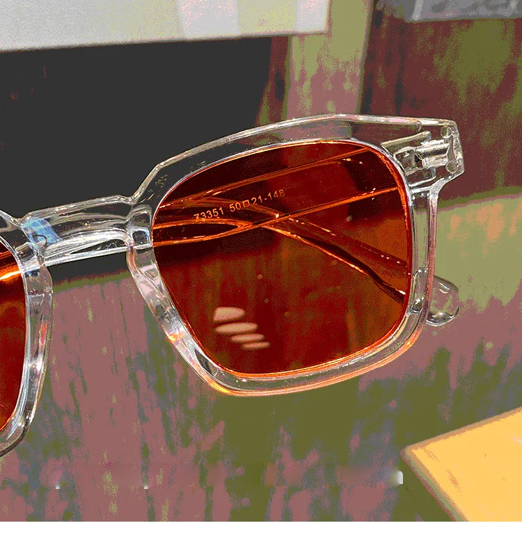 Rmm Marke 3 stücke/Set hochwertige neue Polygon Meter Nagel quadratische Sonnenbrille Mode Männer Hip Hop Brille Retro Sonnenbrille Frauen – Detail 2