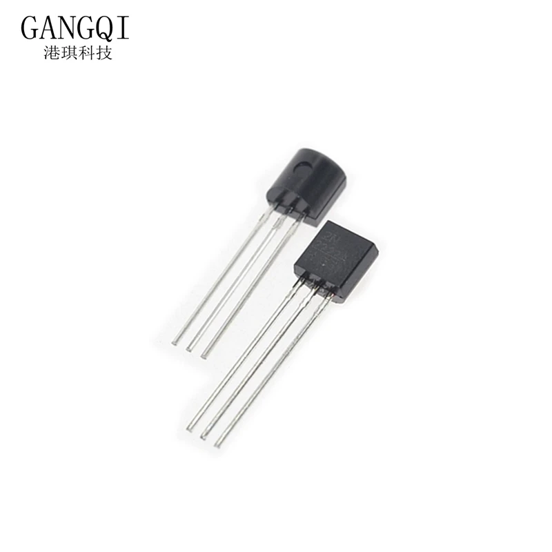 100PCS 2N2222 2N2222A TO-92 40V 0.8A NPN Switng Transistors New Original In Stock