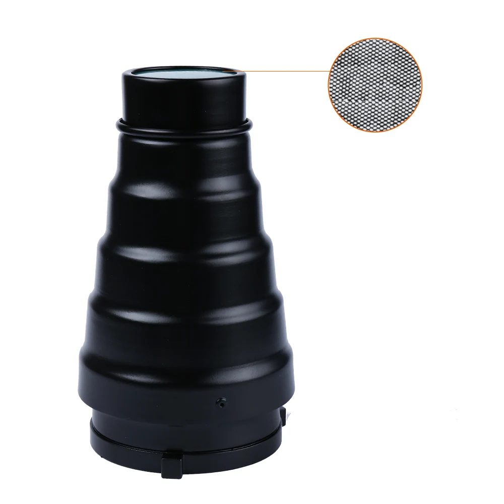 Набор 5 цветных фильтров для студийной фотосъемки аксессуары для вспышки адаптер для крепления объектива проекции с сотовой сеткой