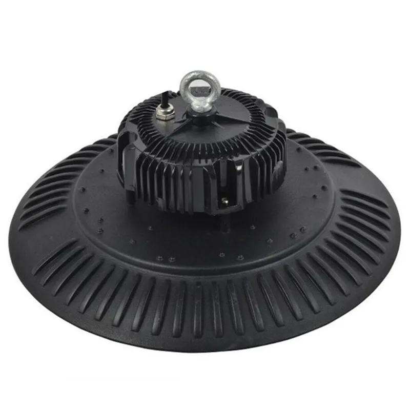 Imagem -03 - Led Ufo Industrial Iluminação 50w 100 150 200 Fundição Alumínio Fin Fábrica Armazém Luz Lâmpada do Teto