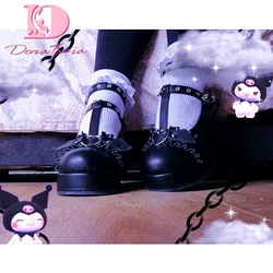 DORATASIA brand fashion female lolita cute women's pumps platform wedges high heels pumps sweet gothic cosplay shoes woman