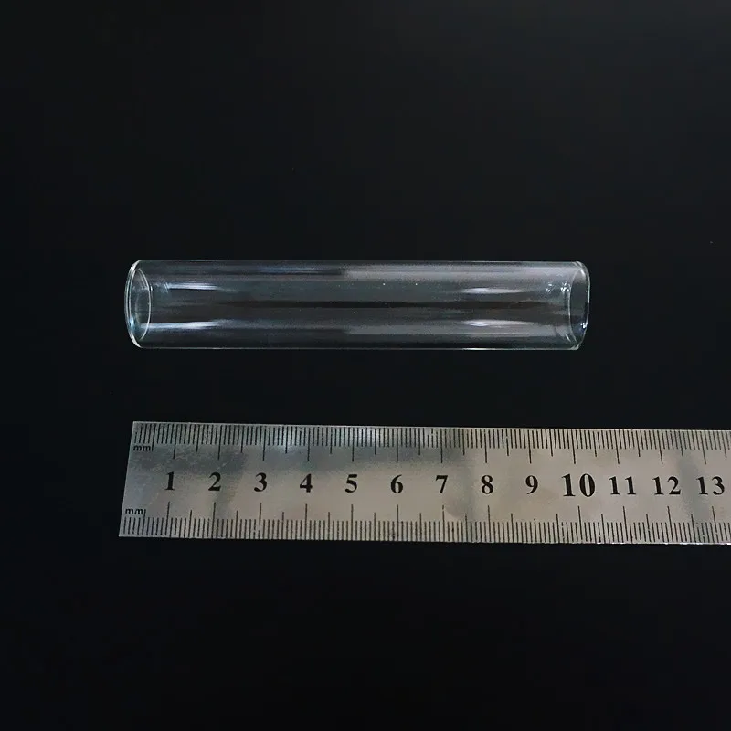 8pcs/lot Clear 20x100mm Clear Glass Flat Bottom Test Tubes with cork stopper for kinds School/Laboratory Glassware