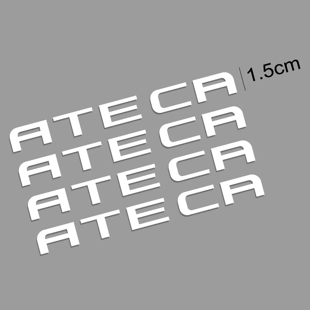 Pegatinas para llanta de rueda de coche, accesorios exteriores para Seat Altea, Arosa, Arona, Leon, Ibiza, Alhambra, Ateca, Toledo, Tarraco, Cordoba, Exeo