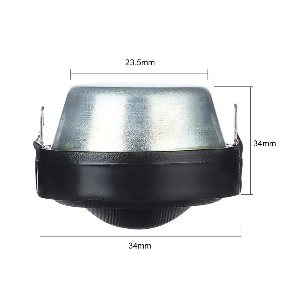 AIYIMA 1,25-дюймовый купольный шелковый твитер, динамики, 8 Ом, 50 Вт, широкая частота, сильные магнитные высокие мини-динамики, 34 мм, 2 шт.