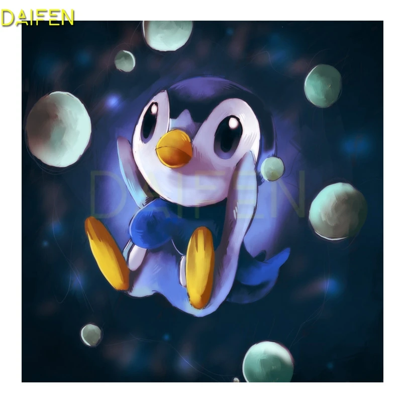 5D DIY Diamond embroidery balloon Full Round Diamond mosaic Planet egg Full Square Diamond painting Cross stitch Cartoon penguin