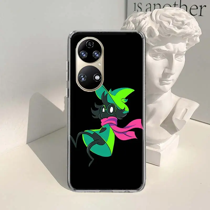 Deltarune Ralsei by Lileaves cartoon Phone Case For Huawei P50 P40 Pro P30 Lite P20 P10 Mate 10 20 Lite 30 40 Pro Cover Coque