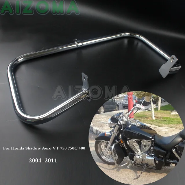 Osłona silnika motocykla Protector Chrome autostrady pasek awaryjny dla Honda Shadow Aero VT750C VT750 VT400 2004-2011 2008 2009 2010