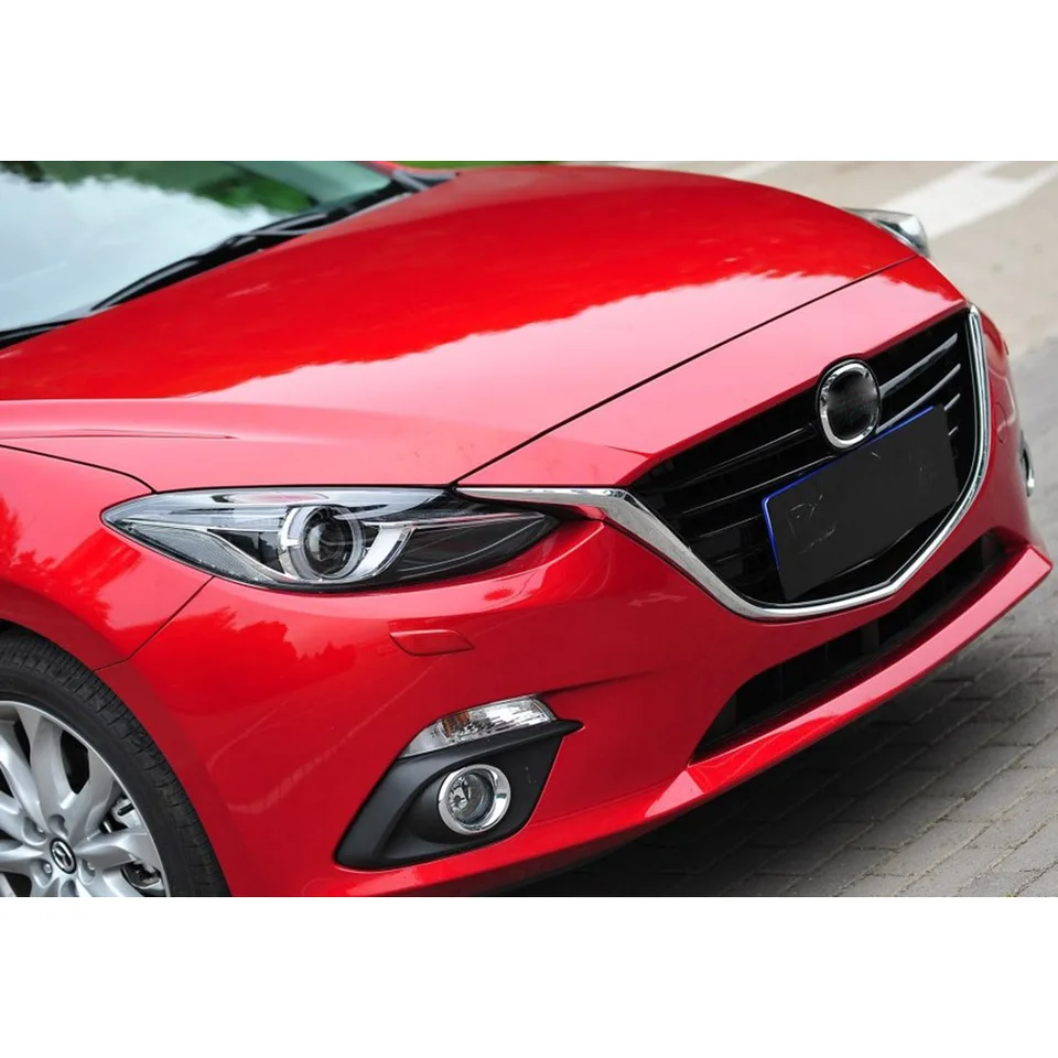 車のヘッドライトレンズマツダ3アクセラ2013 2014 2015 2016車の交換