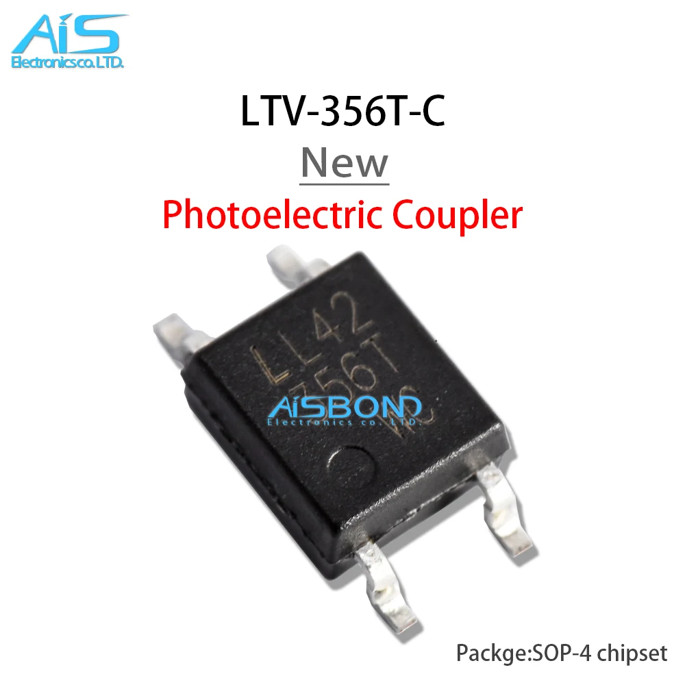 10Pcs/Lot New Original LTV-356T-C LTV356T-C LTV356-C SOP-4 Mark 356T Photoelectric Coupler IC CHIP