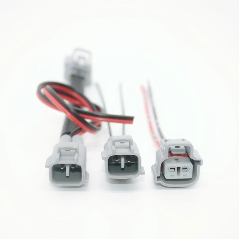 Auto turn light plug extension cable data cable rear fog lamp male and female plug interface