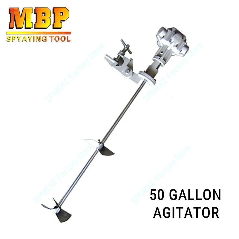 50 Gallon Paint Agitator 1/2 HP Pneumatic Paint Coating Mixing Machine ,200L Stirring, Air Powered Liquid Mixer For Tank