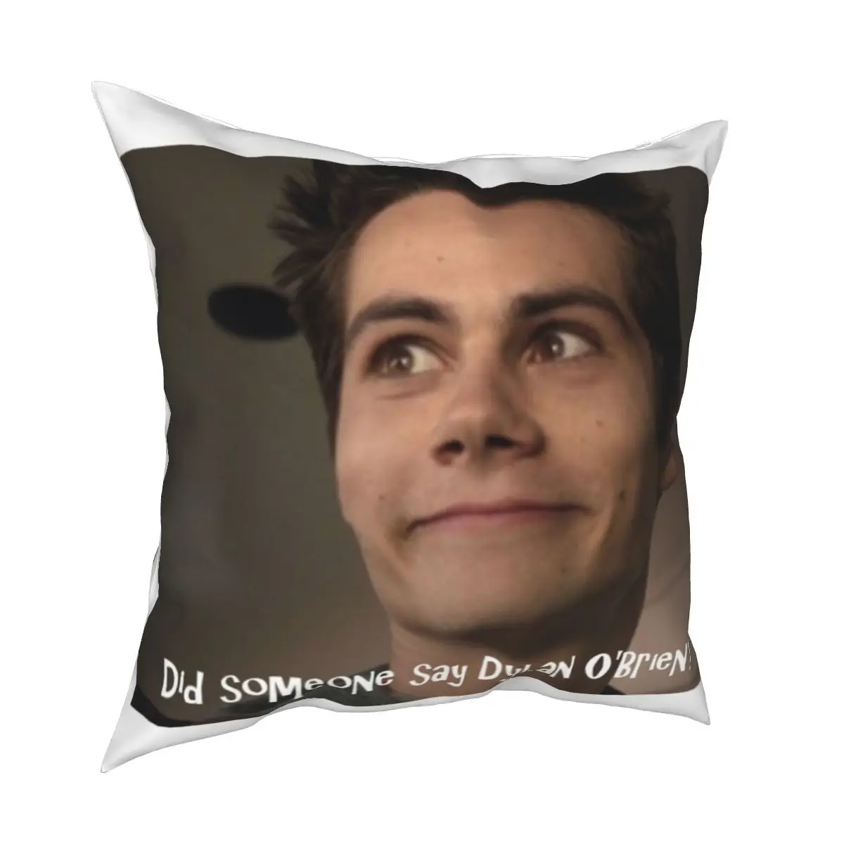 Newest Dylan O'Brien Pillowcases Home Teen Wolf Maze Runner Thomas Cushion Cover Funny Home Decoration Pillowcase 45*45cm