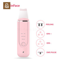 Youpin inFace Ultrasonic Ion Cleansing Instrument Massage Skin Scrubber Peeling Shovel Facial Pore Cleaner Machine Peeling Shove