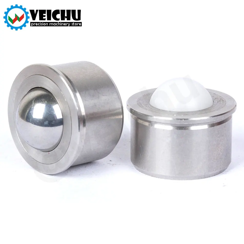 Veichu Converyor Component VCN310/311 Rvs Ronde Duurzaam Stier Wiel Transfer Bearing Roller Ballen