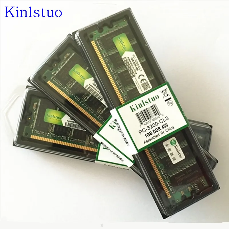 Kinlstuo nuevo 1GB DDR PC 2700 3200 2100 DDR1 333/ 400/266MHZ Módulo de memoria de PC de escritorio ordenador de escritorio DDR1 333MHz RAM