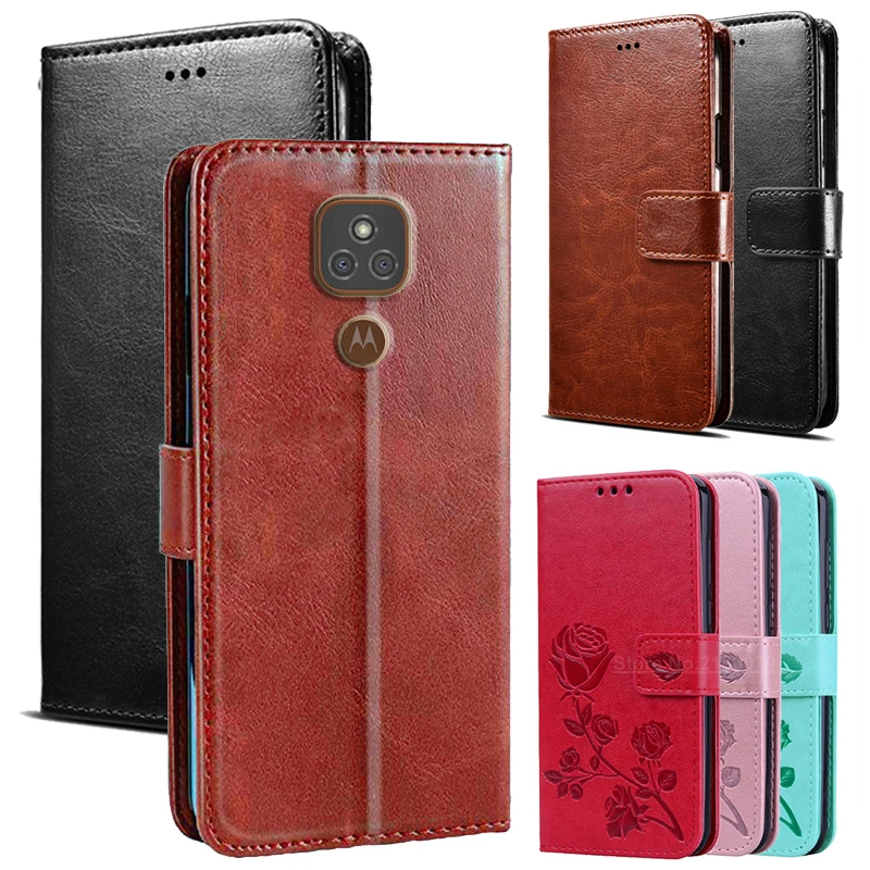 Leather Flip Case For Motorola Moto E7 Plus чехол Cover Protector Telefon Capa Moto E7 Plus XT2081 Case Capa Magnet Wallet Shell