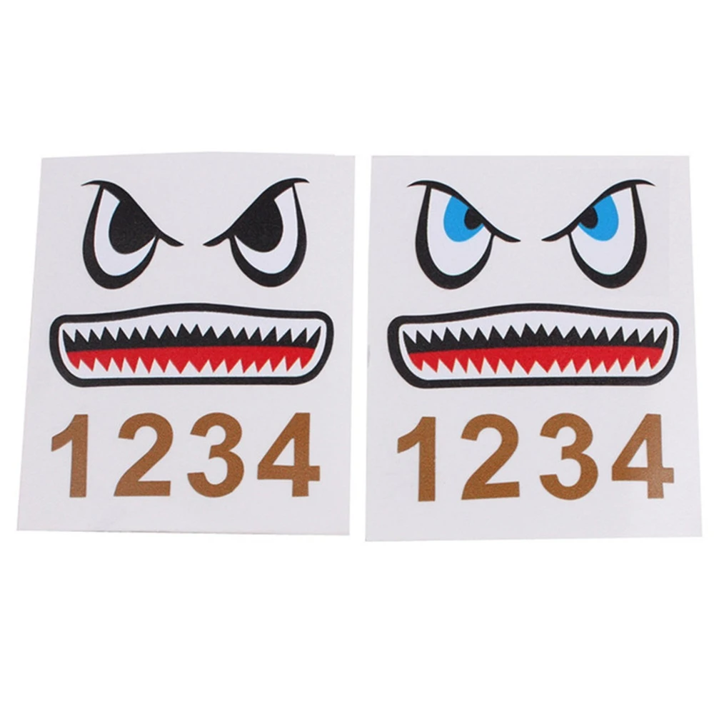 2PCS Waterproof Sticker Shark Decal Battery Number Stickers No Glue For DJI Mavic Mini/ Mini/Mavic Air 2S/Air 2/MAVIC Pro&Spark