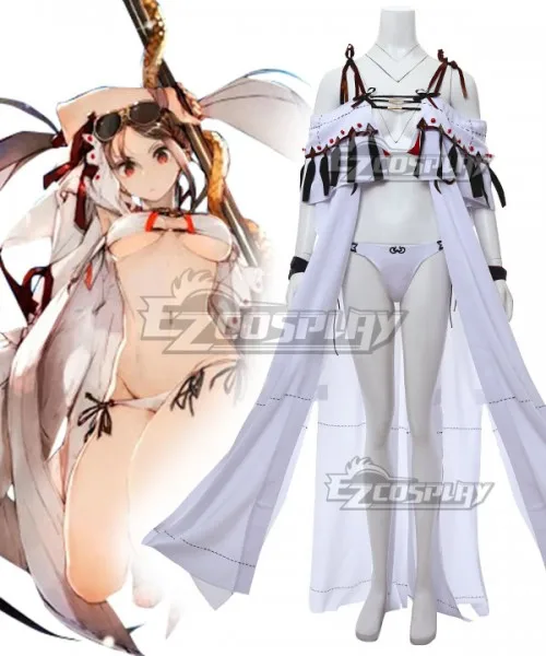 

Fate Grand Order FGO Lancer Yu Miaoyi Swimsuit Girls Party Halloween Suit Adult Summer Swimming Suit Cosplay Costume E001