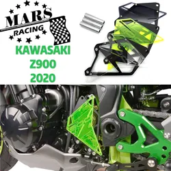 Motorcycle Aluminum Front Sprocket Cover Chain Guard Cover Left Side Engine Protector For Kawasaki Z900 Z 900 z900 2020 2021