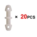20pcs  White