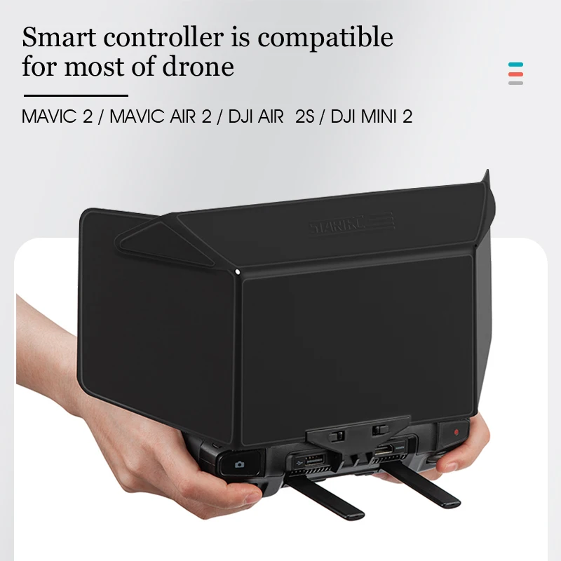 ل DJI RC برو التحكم عن بعد مع شاشة ظلة المضادة وهج ل dji mavic الهواء 2S / mavic 3/mavic 3pro الطائرة بدون طيار