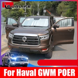 Car Sunshades UV Protection Curtain Car Sun Shade Film Visor Front Windshield  Cover  For Great Wall GWM Poer Cannon UTE 2021