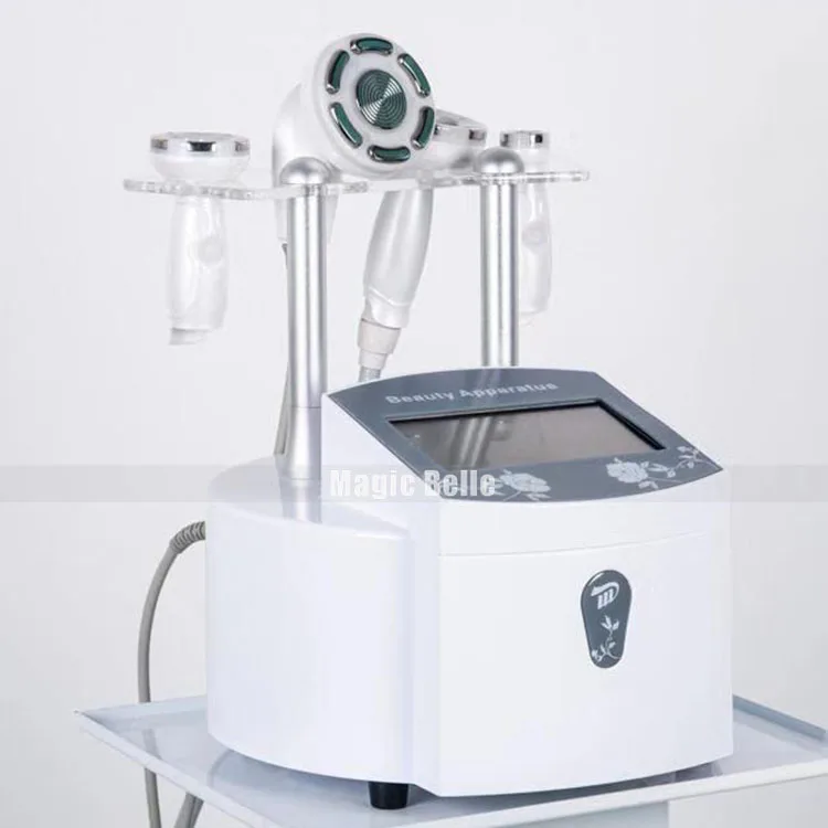 Portable Ultrasound Vacuum Cavitation Radio Frequency Cellulite Removal Tripolar Body Sculpting Equipment