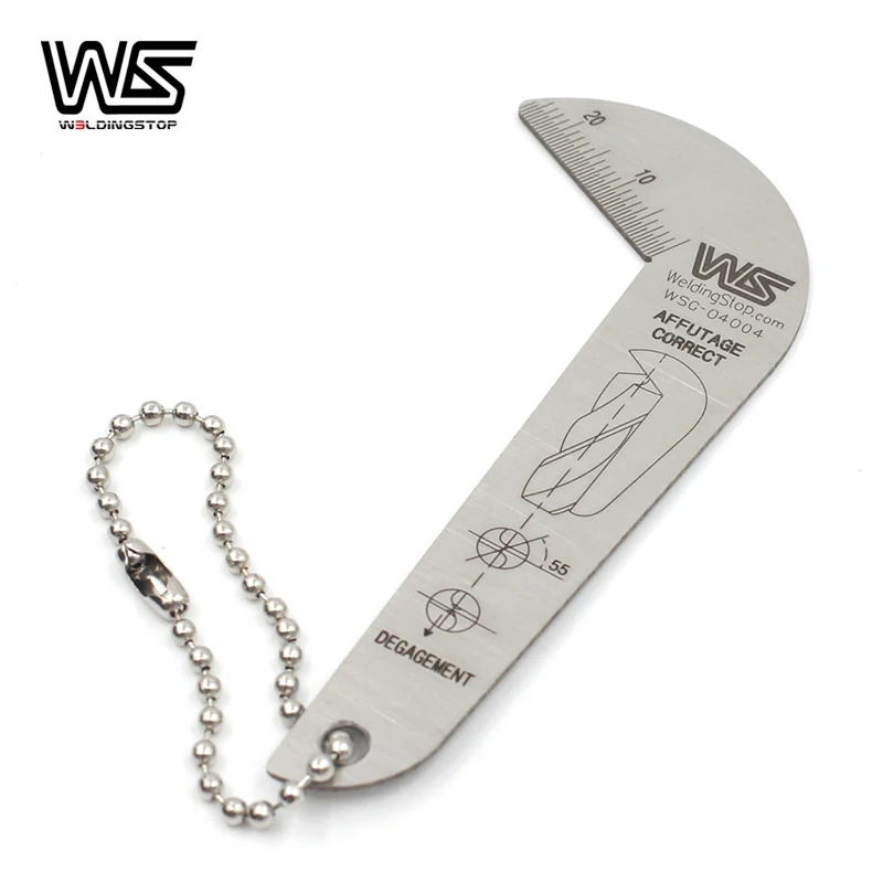 Twist Drill Angle Gauge Grinding Drill Bits Diameter Center Gauge Sharpening Tools