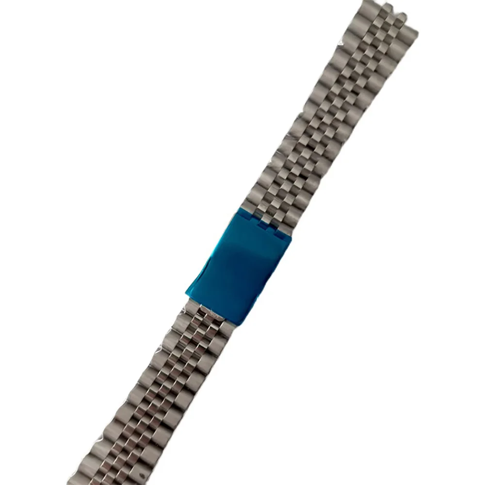 นาฬิกาสแตนเลสคลาสสิกสแตนเลส20มม.Jubilee สร้อยข้อมือ End Pin Vintage นาฬิกา DIY นาฬิกา