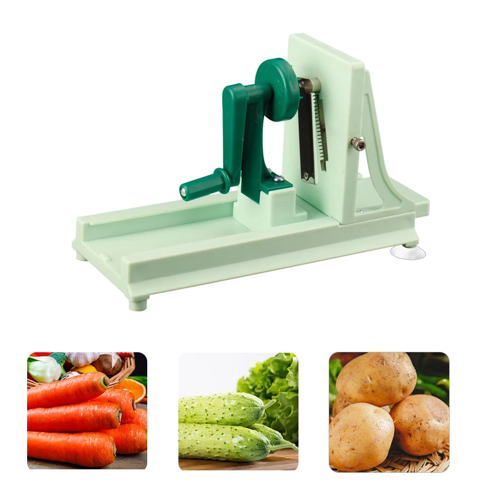 Keuken Multifunctionele Plantaardige Spiral Slicer Voedsel Chopper Handleiding Fruit Snijder Aardappel Wortel Rasp Keuken Gereedschap