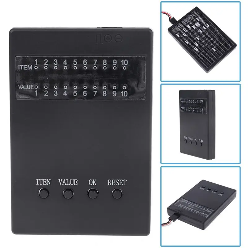 Xe Đua Chương Trình Thẻ Tốc Độ Điện Tử Điều Khiển Lập Trình Viên Cho Xe 25A-120A Không Chổi Than U1JE