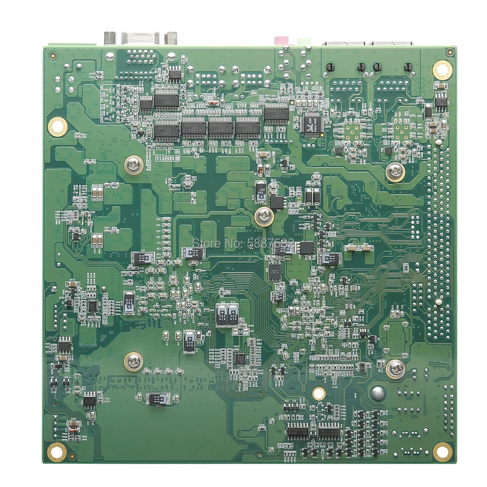 1a serie Intel i7-620M/i5-520M/i3 CPU PCI /Mini PCIE Mini ITX 17*17cm 6' placa base 6*COM 2*LAN 1*PCI integrada