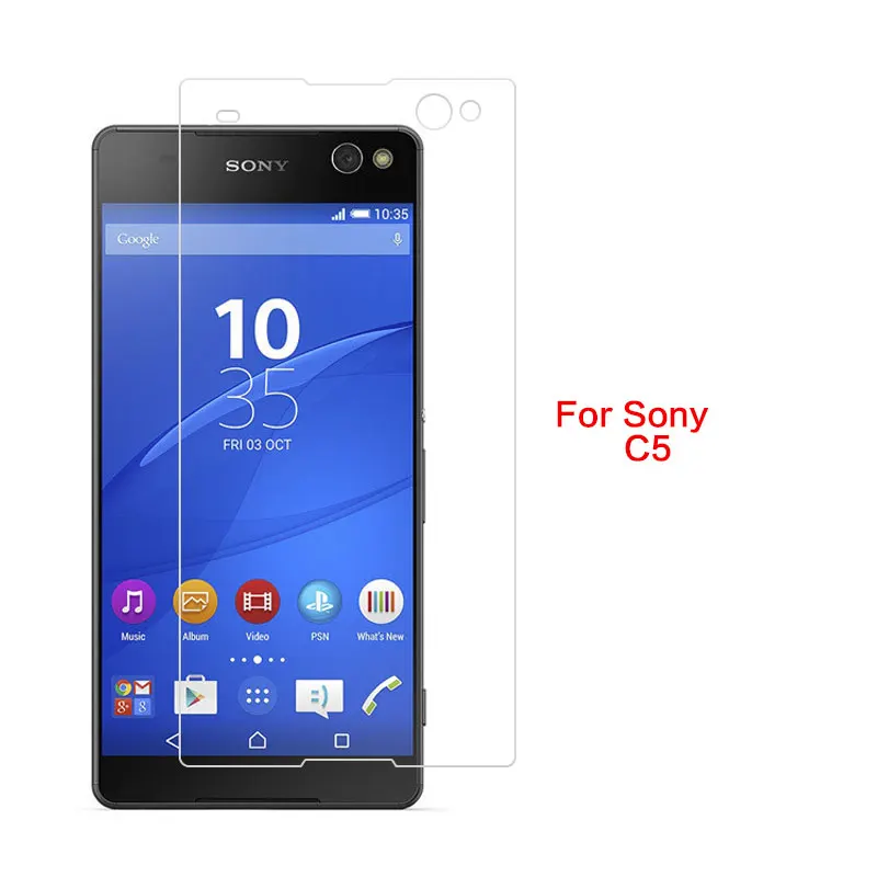 Gehard Glas Film Voor Sony T2 T3 C3 C4 C5 E1 E3 E4 E4G E5 X/Xp Xz Premuium screen Protector Voor Clear Glas Film + Doek