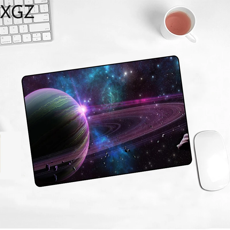XGZ Pretty Small Planet Mousepad Game Player Mouse Pad  Computer Table Mouse Gaming Pc Keyboard 22x18cm Gamer Table Mat Mouse