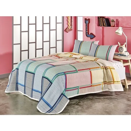 Double Person Pike Set Coverlets and Bedspreads Fluffy Plaid Coverd Cover Blankets Pike Tackle Pike Set