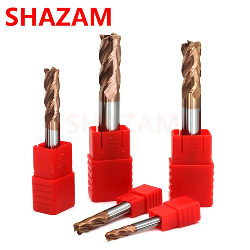Fräsen Cutter Legierung Beschichtung Wolfram Stahl Werkzeug Cnc Hrc55 Ecke Schruppen Metall Fräsen Cutter Kit Top Fräsen Maschine Endmil – Detail 1