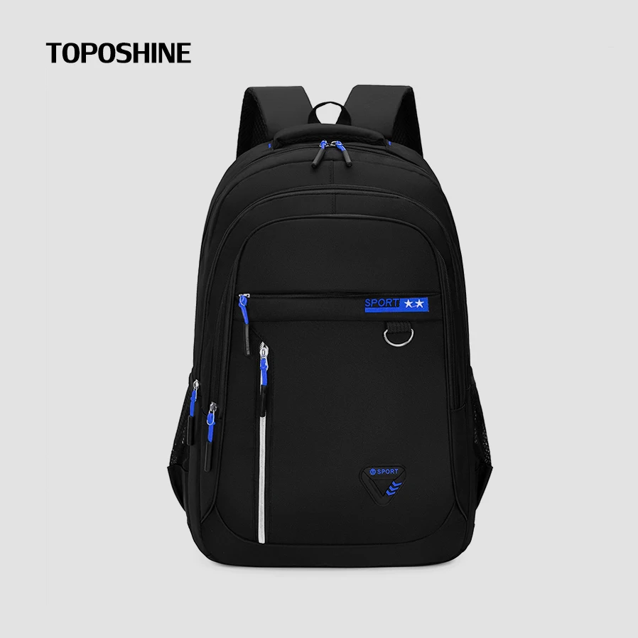 Toposhine Business Male Oxford Backpack Anti-theft Men School Bag For Teenager Boys School Backapck Male New Fashion Backpacks