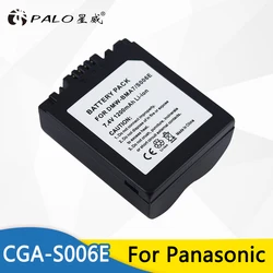 Palo 1pc CGA-S006 S006E akumulator litowo-jonowy CGR-S006E DMW-BMA7 baterii aparatu CGR-S006A dla Panasonic DMC-FZ7 FZ8 FZ18 FZ28 FZ35 FZ50