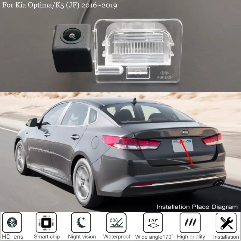 Car Rear View Camera For Kia Optima/K5 (JF) 2016 2017 2018 2019 Reversing Camera / High Quality Back Up Camera