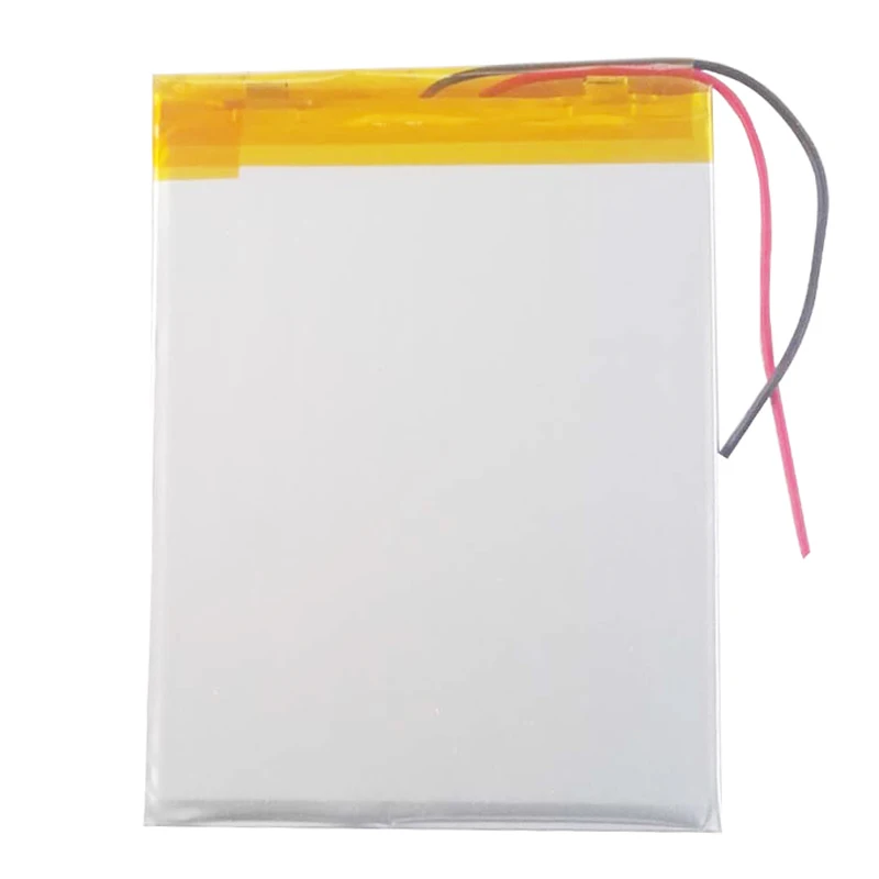 New 3.7V 3500mAh Lipo Battery For Digma Optima 7.22 3G TT7002PG Tablet PC Replacement Accumulator 2-wire +tools