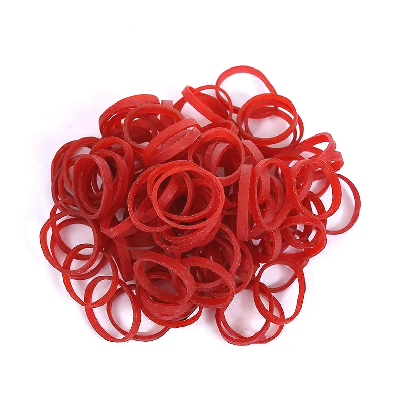 Natural Rubber Ring 80mm*4mm Elastic Hair Rubber Band Diameter 25mm Bovine Tendons Sealing Belay Use For Vegetable 890 PCS