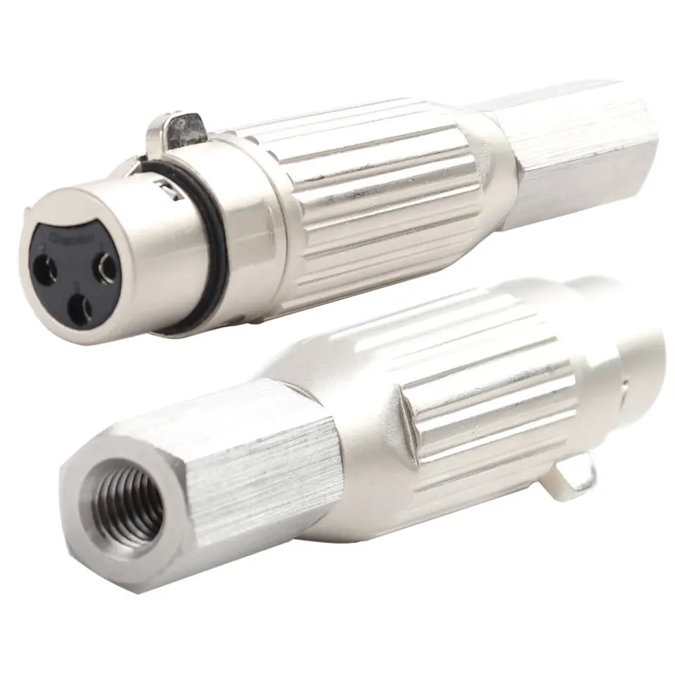FREDORCH M6/M8/M10 Adapter Connector Attachments Suction Cup Vac-U-lock 3XLR Connector for Telescopic Linear Actuator Attachment view 3