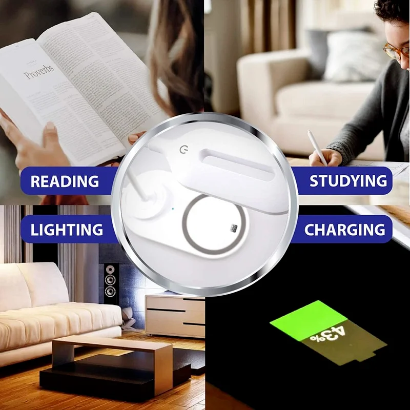 الأكثر مبيعًا شاحن لاسلكي بأرخص سعر مصباح LED مصباح مرن-مصباح ليلي عالمي شاحن للهاتف المحمول لشحن الهواتف المحمولة