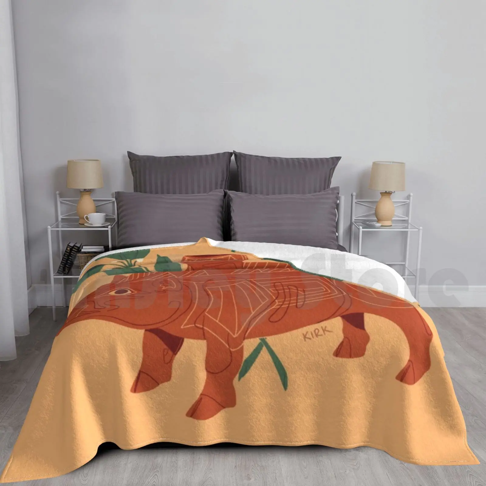 Manta de artefactos florales de jabalí etruscán, moda personalizada, historia de arqueología, etruria ettucán antigua