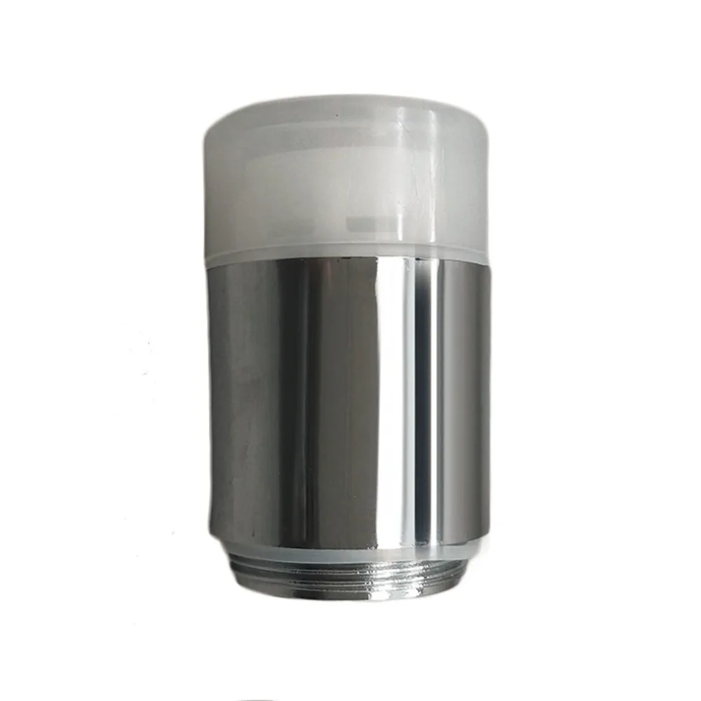 Hot! Water Glow Shower 3 Color Changing LED Tap Faucet Light Temperature Sensor new