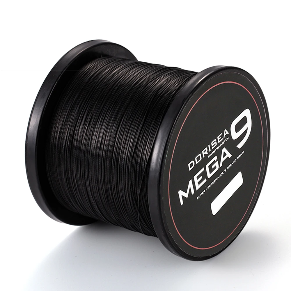 DORISEA MEGA 9 splotów 100M 300M 6LB-310LB PE Extreme pleciony drut wielowłóknowa linka wędkarska Pesca