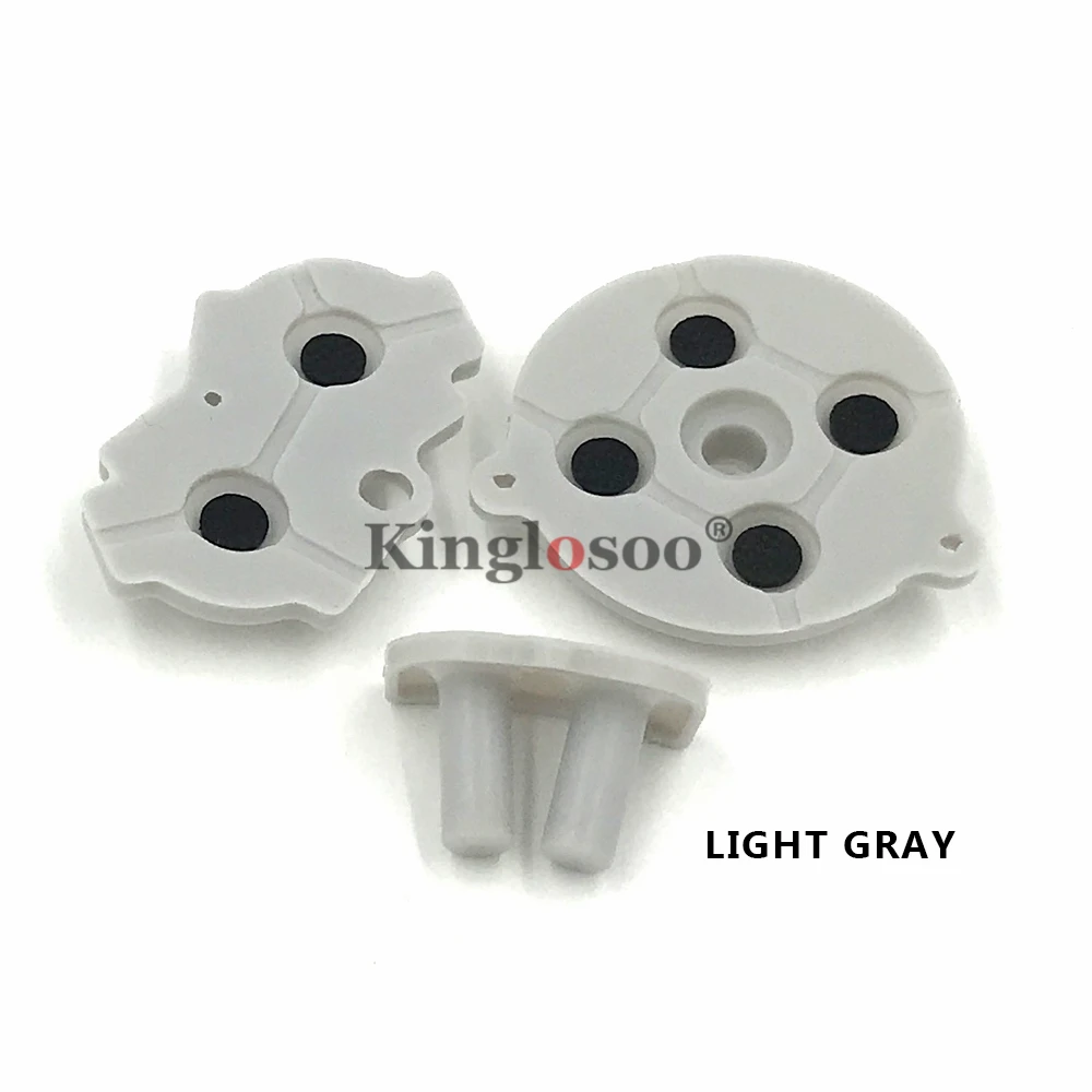 Juego de botones de silicona, almohadilla de goma conductora AB select, almohadilla de Inicio D para consola GameBoy Advance GBA, 50 Uds.